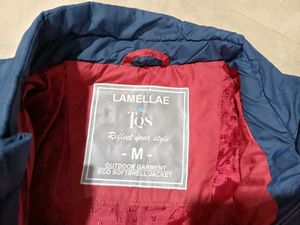 Stylish Color Block Padded Jacket, M Size