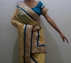 Embroidery Saree🌹