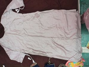 Embroidered Kurta With Pant And Dupatta