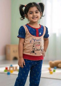 Cute Night Suit for kids(2-4)