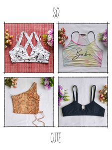 Shein : 4 Crop Tops