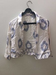 Patterned Crop Top
