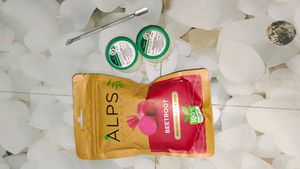 Alps Goodness Beetroot Powder + 2 Eyebrow Thread