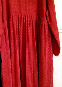 Rust Color Gown