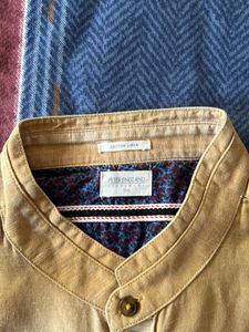 Peter England Linen Casual Shirt Cum Kurta