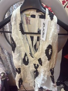 Zudio White & Black Top