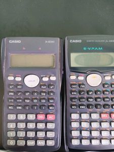 old casio calculators in dead condition