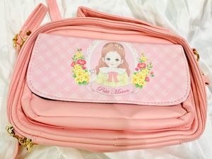 Cute Kawai Pink Sling Bag For Girls