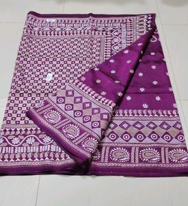 Exclusive Kanthstitch Saree