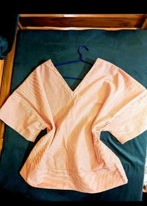 M&amp;S branded office wear linen cotton top