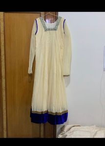 4pc Anarkali With Shrug