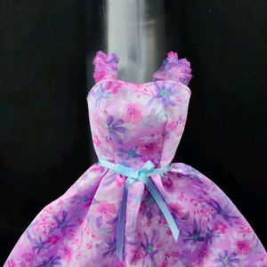 Birthday Wishes Barbie Doll Gown