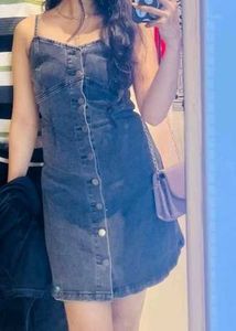 HOT Denim Mini Dress