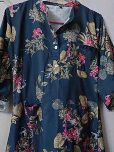 Beautiful Rayon Floral Kurti / Dress