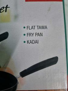 Nirlon Cookware Set - 3 Pcs