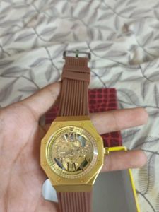 Stylish Golden Watch