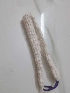 White Knitted Headband