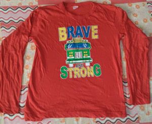 Boys Brave & Strong Tee