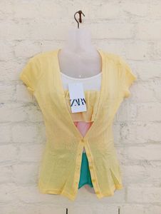 Yellow Cardigan