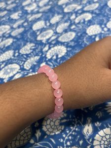 Pink Beaded Bracelet