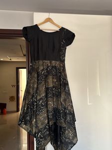 Assymtrical Cut One Peice Dress