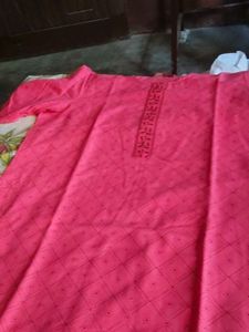 Pink Diamond Patterned Tunic Top