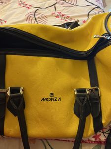 Monza Yellow Duffle Bag