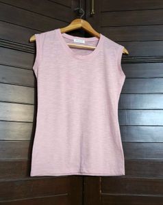 Set Of 2 Women Tank Top - Pink &amp; Blue