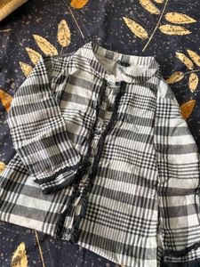 Girls Plaid Shirt
