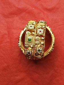Gold-Plated Bangle Set