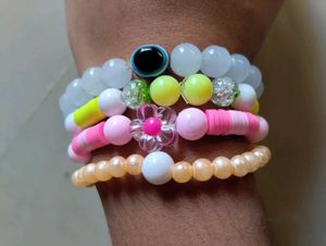 Colorful Bracelet Set (4 Pieces)