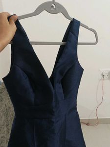 Elegant Navy Gown Princess Dress