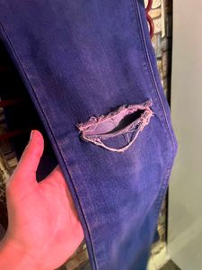 Forever 21 Branded ripped Jeans