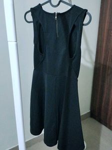 Chic Black Peter Pan Collar Dress