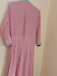 Ethnic Kurta With Attached Jacket