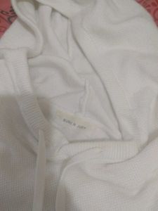 white hoodie