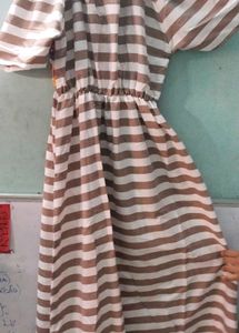 Off shoulder with straps and half sleeves