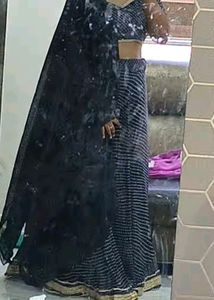 Black Celebrity Style Lehanga choli 🖤