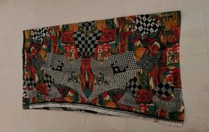 Black Overall Printed Saree