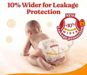 2 Packs Of Huggies Pants With 3 Diapers Free