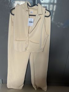 New Cream Co-ord Set