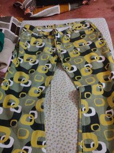 Patterned Jeans