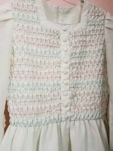 Vintage-Style Smocked Dress