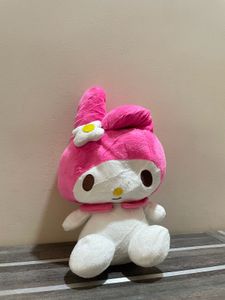 🎀 Cute Pink Bunny Plush – My Melody Style 🧸💗