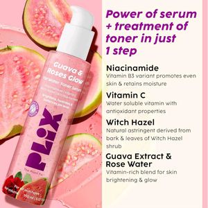 GUAVA &amp; ROSES GLOW FAT WATER TONER SERUM
