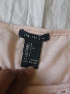 Forever 21 Embroidered Crop Top