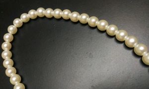 Pearl Necklace With Gold Pendant