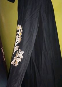 long kurta with lagging