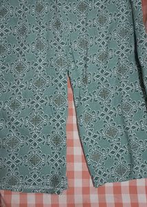 Patterned Cropped Lounge Pants