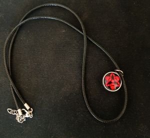 Sasuke Mangekyou Sharingan Chain Or Necklace.